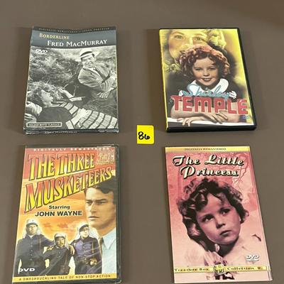 Borderline Starring Fred Macmurray, Shirley Temple, The Three Musketeers Starring John Wayne (Part 2) & The Little Princess
