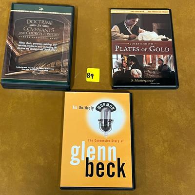 Doctrine & Covenants And Church History, Plates Of Gold By Joseph Smith & An Unlikely Mormon: The Conversion Story of Glenn Beck
