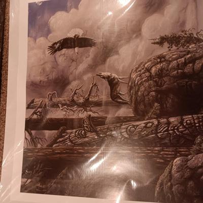 TWO 16 X 24 FRAMES AND 2 PICTURES