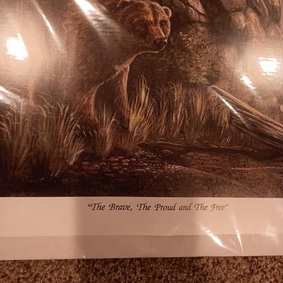 TWO 16 X 24 FRAMES AND 2 PICTURES