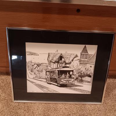 TWO VERY DETAILED, SIGNED SKETCHES