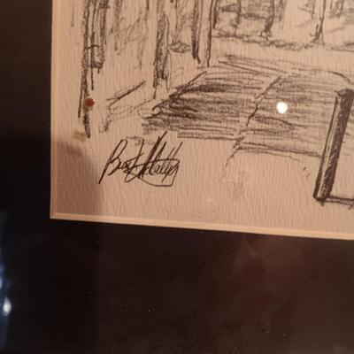 3 SIGNED DETAILED SKETCHES