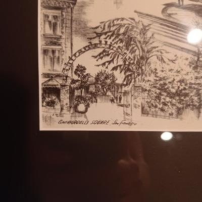 3 SIGNED DETAILED SKETCHES