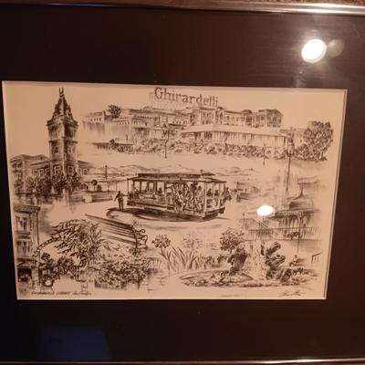 3 SIGNED DETAILED SKETCHES