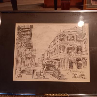 3 SIGNED DETAILED SKETCHES