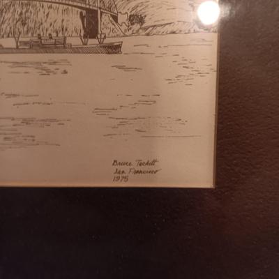 3 SIGNED DETAILED SKETCHES