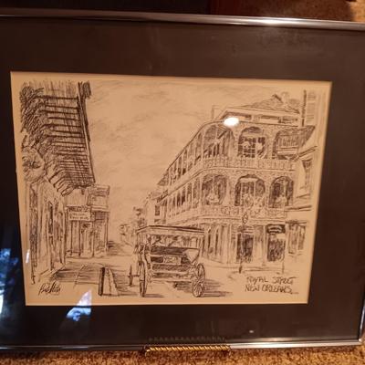 3 SIGNED DETAILED SKETCHES