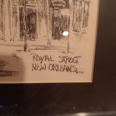 3 SIGNED DETAILED SKETCHES
