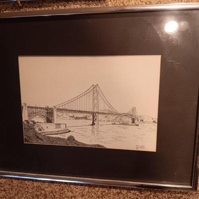 3 SIGNED DETAILED SKETCHES