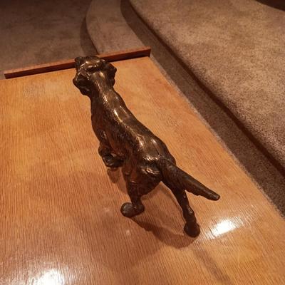 VERY HEAVY SOLID BRASS IRISH SETTER