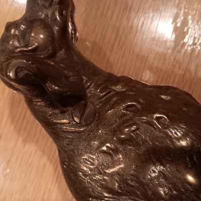 VERY HEAVY SOLID BRASS IRISH SETTER