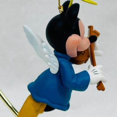 Disney Grolier Mickey Mouse Angel with Violin Christmas tree Ornament