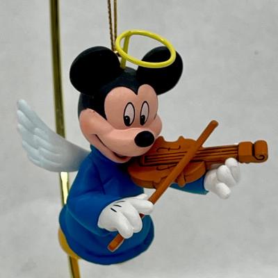 Disney Grolier Mickey Mouse Angel with Violin Christmas tree Ornament