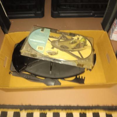 LIKE NEW THERMOS GRILL TO GO PLUS SEVERAL COOLERS AND A FOLDING CHAIR