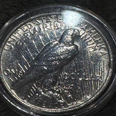 1923 United States .999 fine silver 1 oz coin