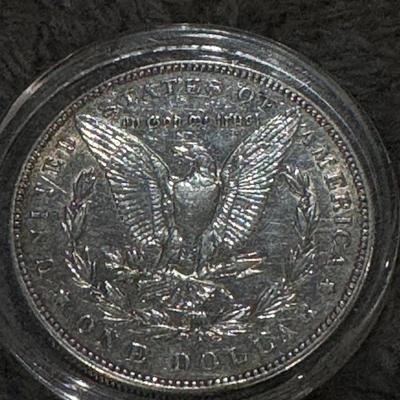 1887 Is Morgan silver 1 oz coin