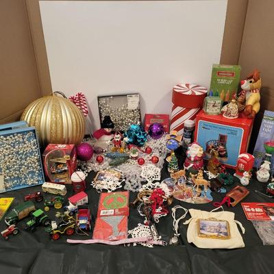 TREE TRIMMINGS AND OTHER DECORATIONS