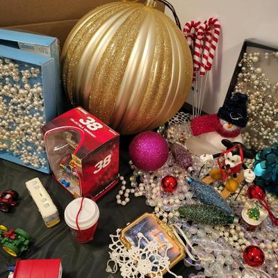 TREE TRIMMINGS AND OTHER DECORATIONS