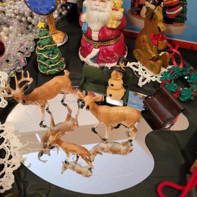 TREE TRIMMINGS AND OTHER DECORATIONS