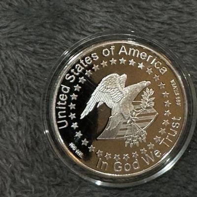 Complete set of 10 (10oz) .999 fine silver Matthey Johnson Silver 10oz - .999 Bill of Rights Edition