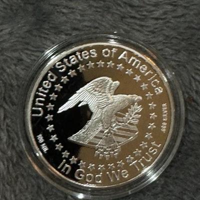 Complete set of 10 (10oz) .999 fine silver Matthey Johnson Silver 10oz - .999 Bill of Rights Edition