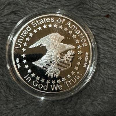 Complete set of 10 (10oz) .999 fine silver Matthey Johnson Silver 10oz - .999 Bill of Rights Edition