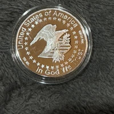 Complete set of 10 (10oz) .999 fine silver Matthey Johnson Silver 10oz - .999 Bill of Rights Edition