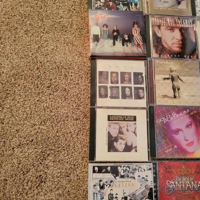 MUSIC ON CD'S (8)