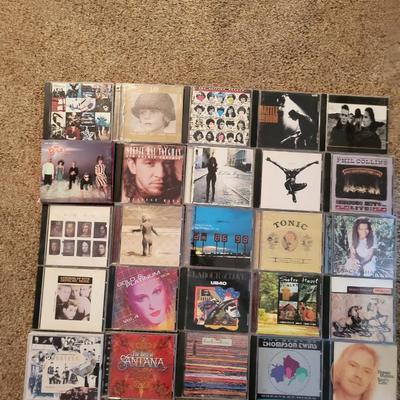 MUSIC ON CD'S (8)