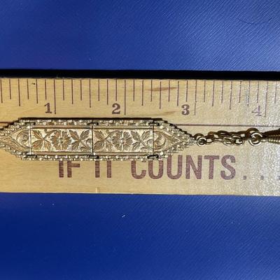 Antique Gold-Filled Pocket Watch Fob in Good Preowned Condition as Pic'd.