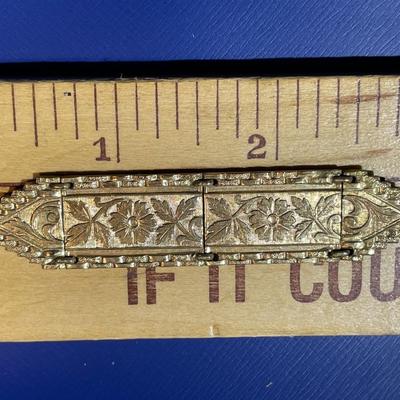 Antique Gold-Filled Pocket Watch Fob in Good Preowned Condition as Pic'd.