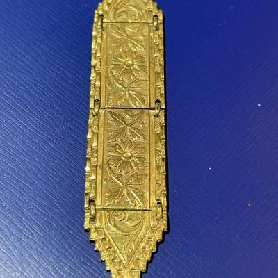 Antique Gold-Filled Pocket Watch Fob in Good Preowned Condition as Pic'd.