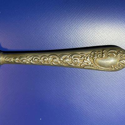 Antique Scarce Sterling Silver Magnifying Glass Pendant in VG Preowned Condition as Pic'd.