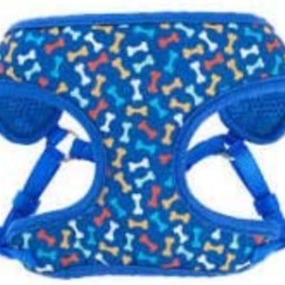 NWT TOP PAW Comfort Dog Harness - Blue Paw Prints Sized XXS