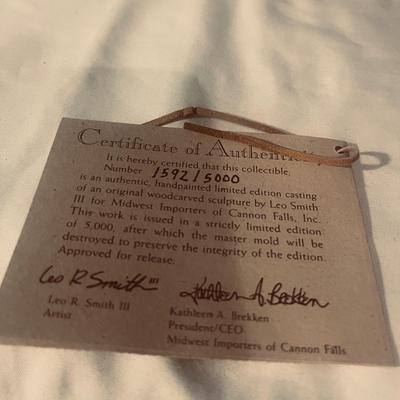 Six Leo Smith III Original Carvings (DR-MG)