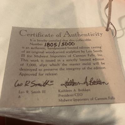 Six Leo Smith III Original Carvings (DR-MG)