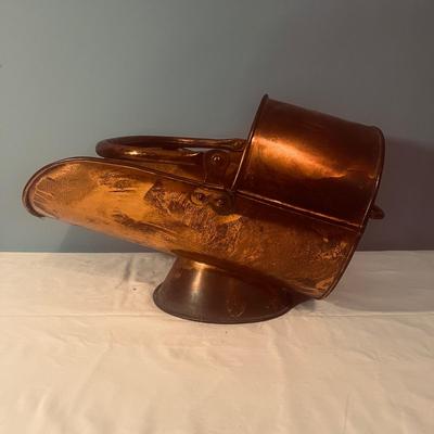Copper Coal Scuttle (B1-MG)
