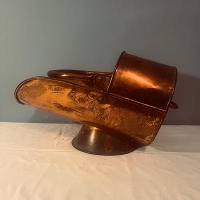 Copper Coal Scuttle (B1-MG)