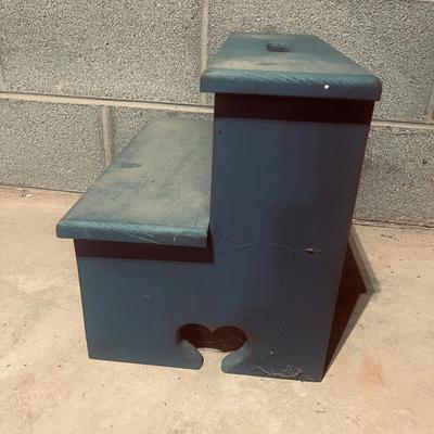 Rustic Blue Wooden Crates & More (B1-MG)