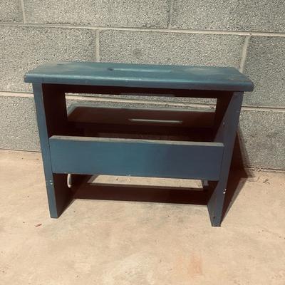 Rustic Blue Wooden Crates & More (B1-MG)