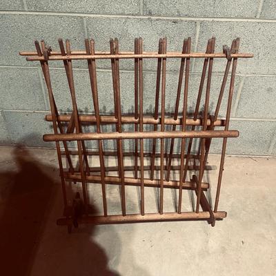 Wooden Ironing Board & Drying Racks (B1-MG)