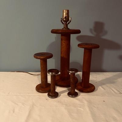 Wooden Spools & Bobbins (DR-MG)