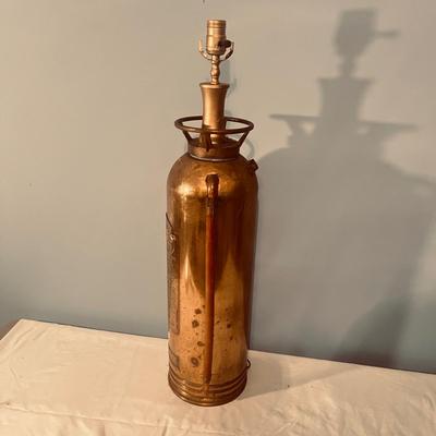 General Quick Aid Brass Fire Extinguisher Lamp (DR-MG)