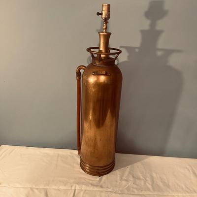 General Quick Aid Brass Fire Extinguisher Lamp (DR-MG)