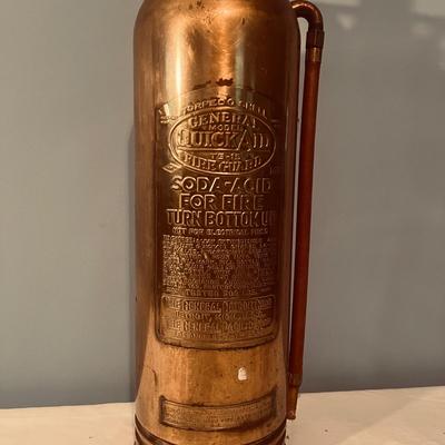General Quick Aid Brass Fire Extinguisher Lamp (DR-MG)