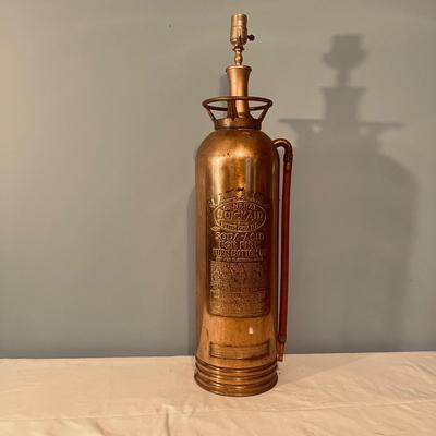 General Quick Aid Brass Fire Extinguisher Lamp (DR-MG)