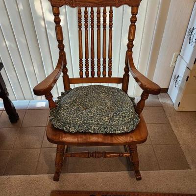 Beautiful Antique Rocking Chair