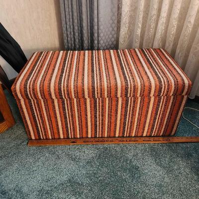 Mid Century Modern Upholstered Bench Ottomans