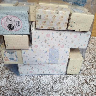 LARGE BAG OF PRECIOUS MOMENTS & CHERISHED TEDDIES