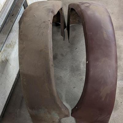 1926-1928 Ford Model A Rear Sedan Fenders